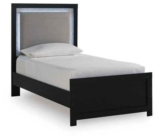 Maeling - Upholstered Panel Bed