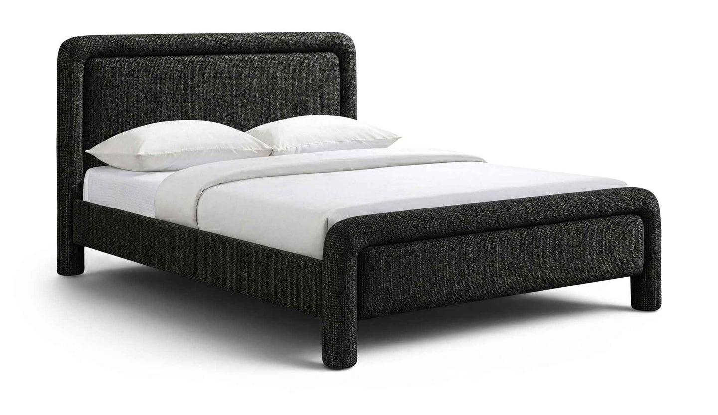 Baylor - Fabric With Interwoven Chenille Upholstered Bed