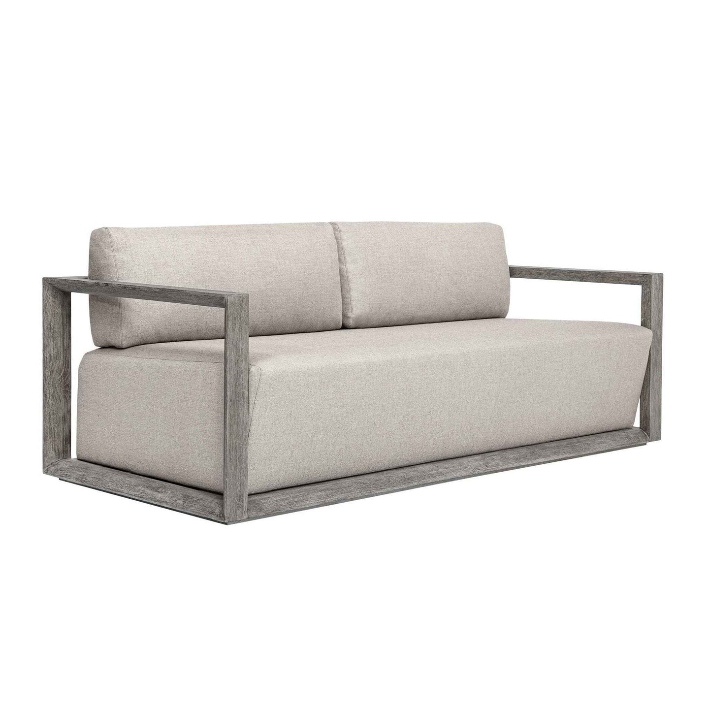 Remsen - Outdoor Sofa - Weathered Gray / Dove
