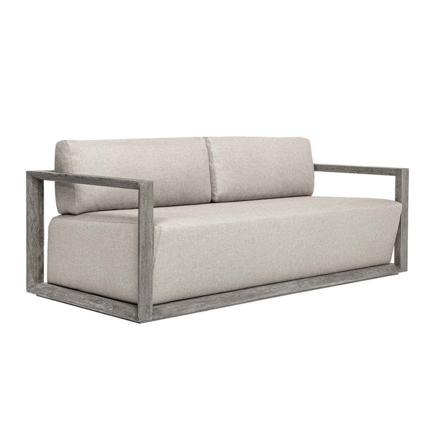 Remsen - Outdoor Sofa - Weathered Gray / Dove
