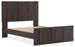 Shaehartin - Queen Panel Platform Bed - Dark Brown