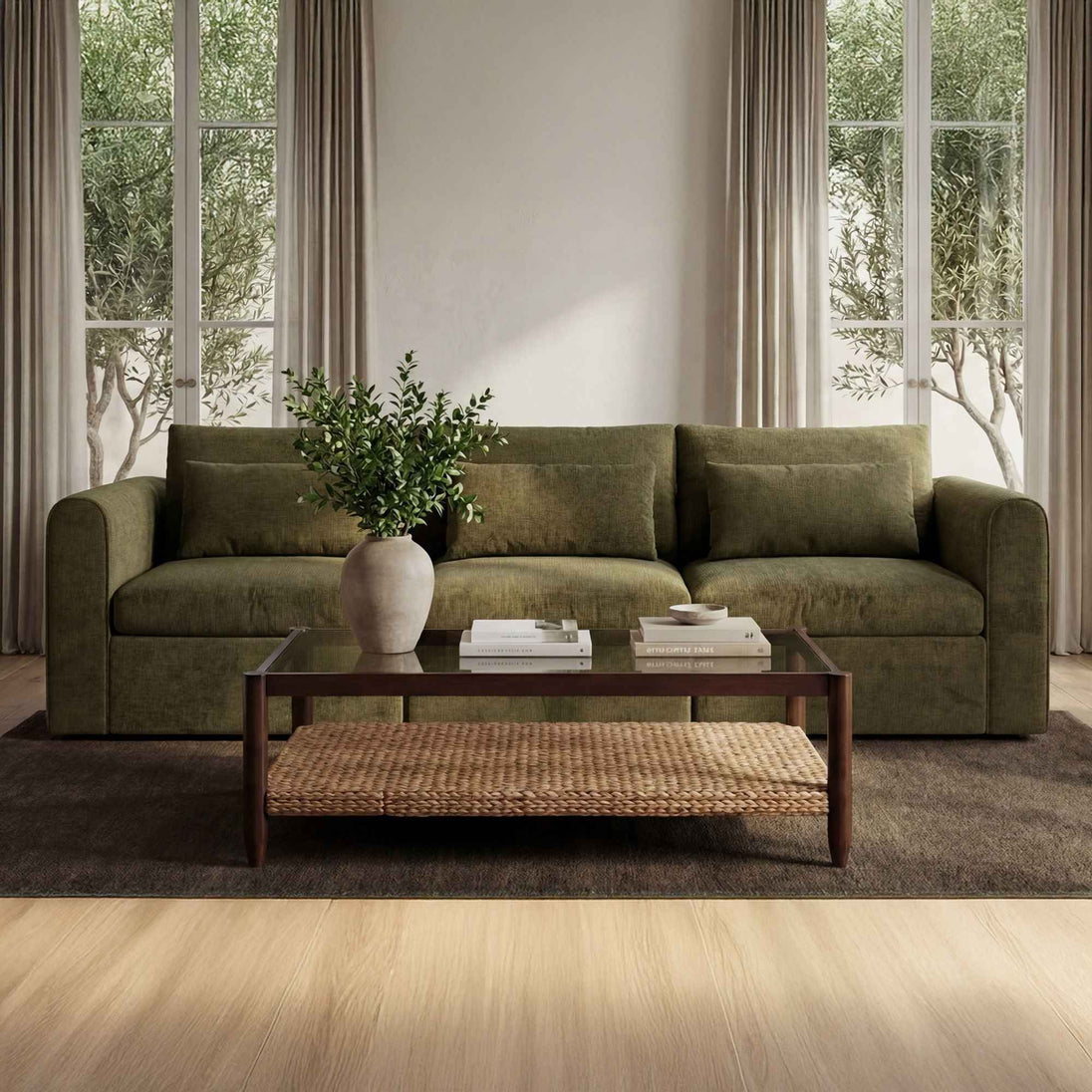 Swift - Modular Sofa - Dark Green