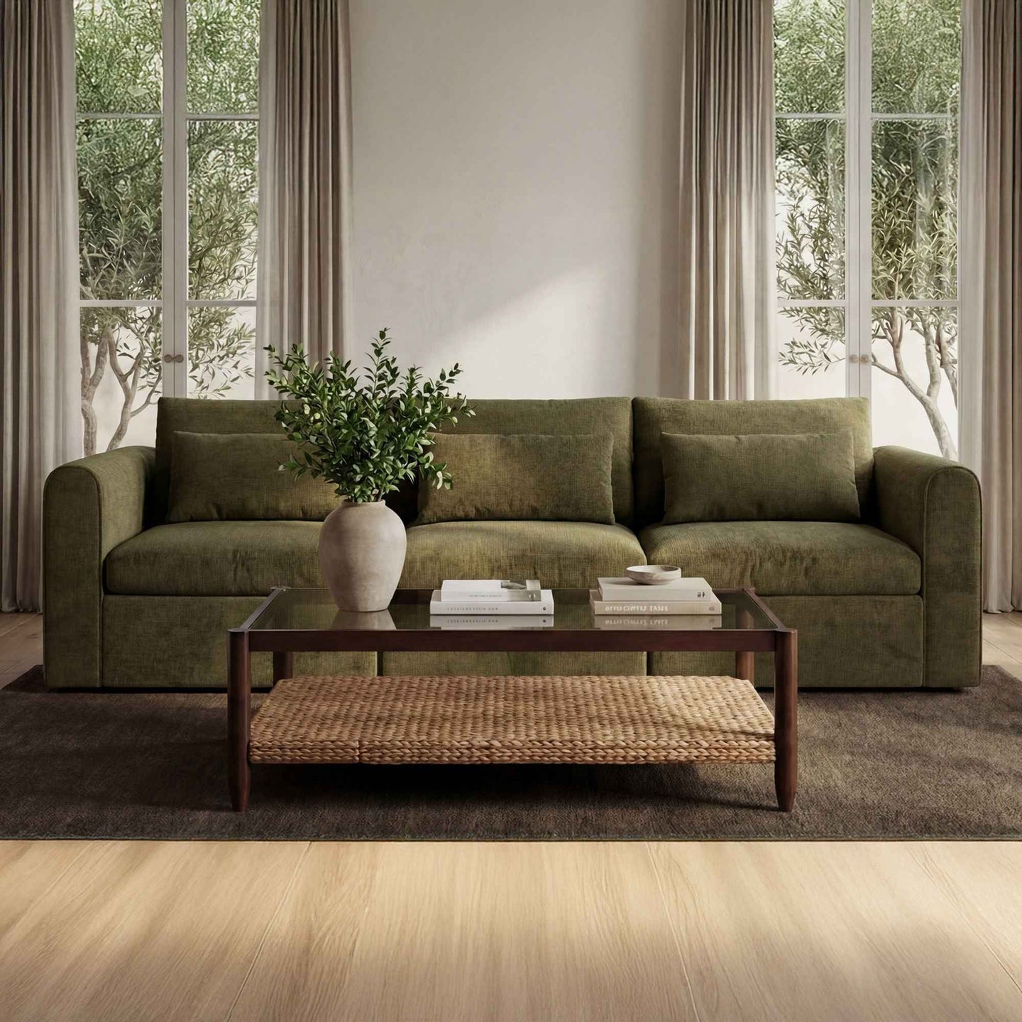 Swift - Modular Sofa - Dark Green