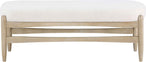 Briar - Faux Sheepskin Upholstered Bench