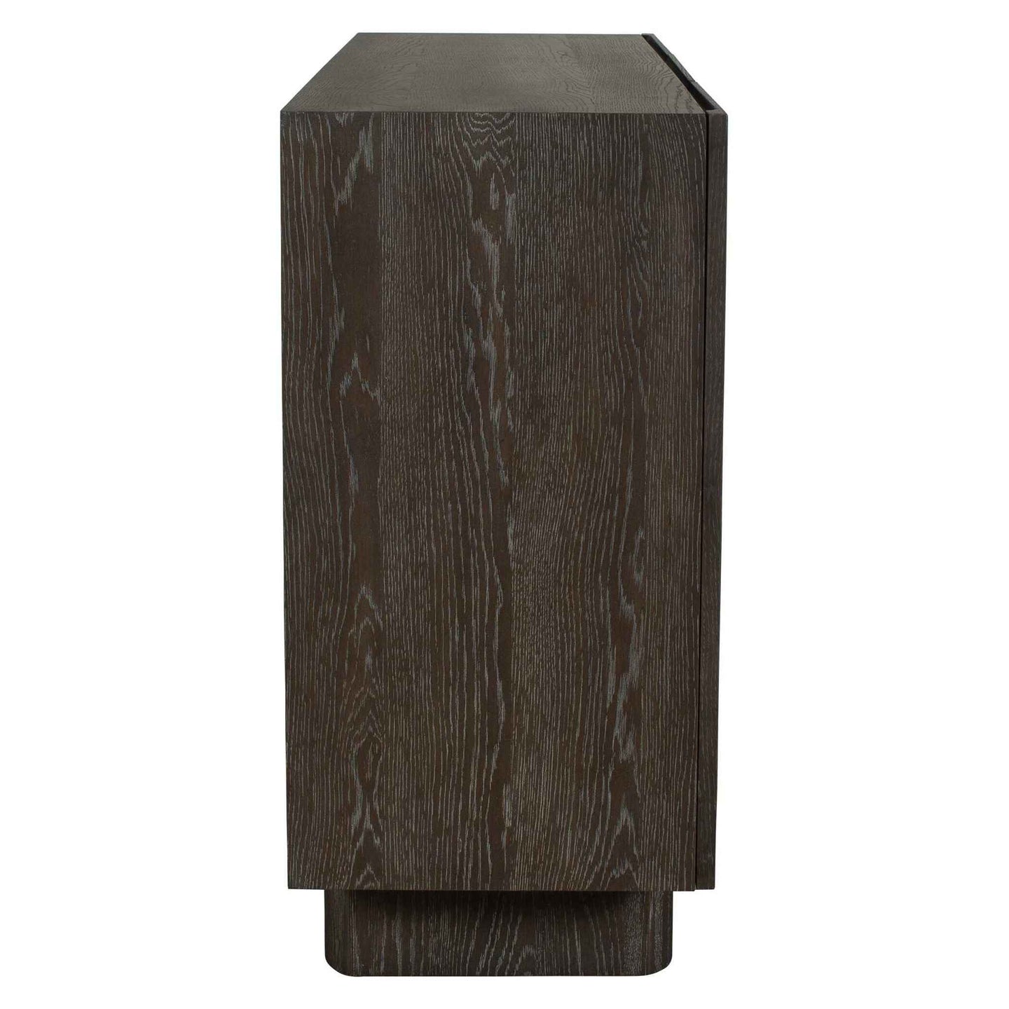 Phineas - 3 Door Modern Cabinet - Woodtone