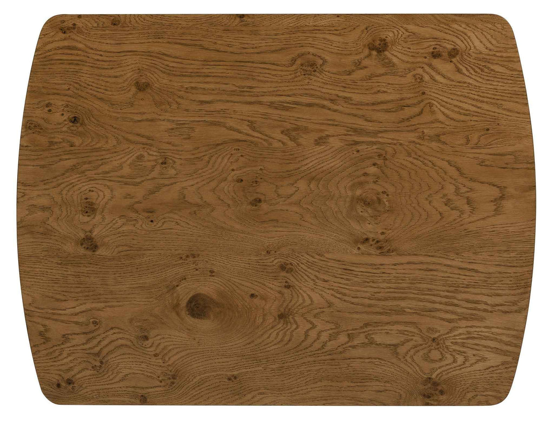 Melange - Romano End Table - Light Brown