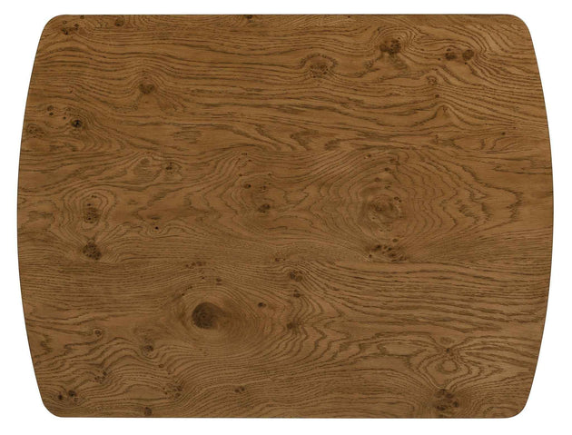 Melange - Romano End Table - Light Brown