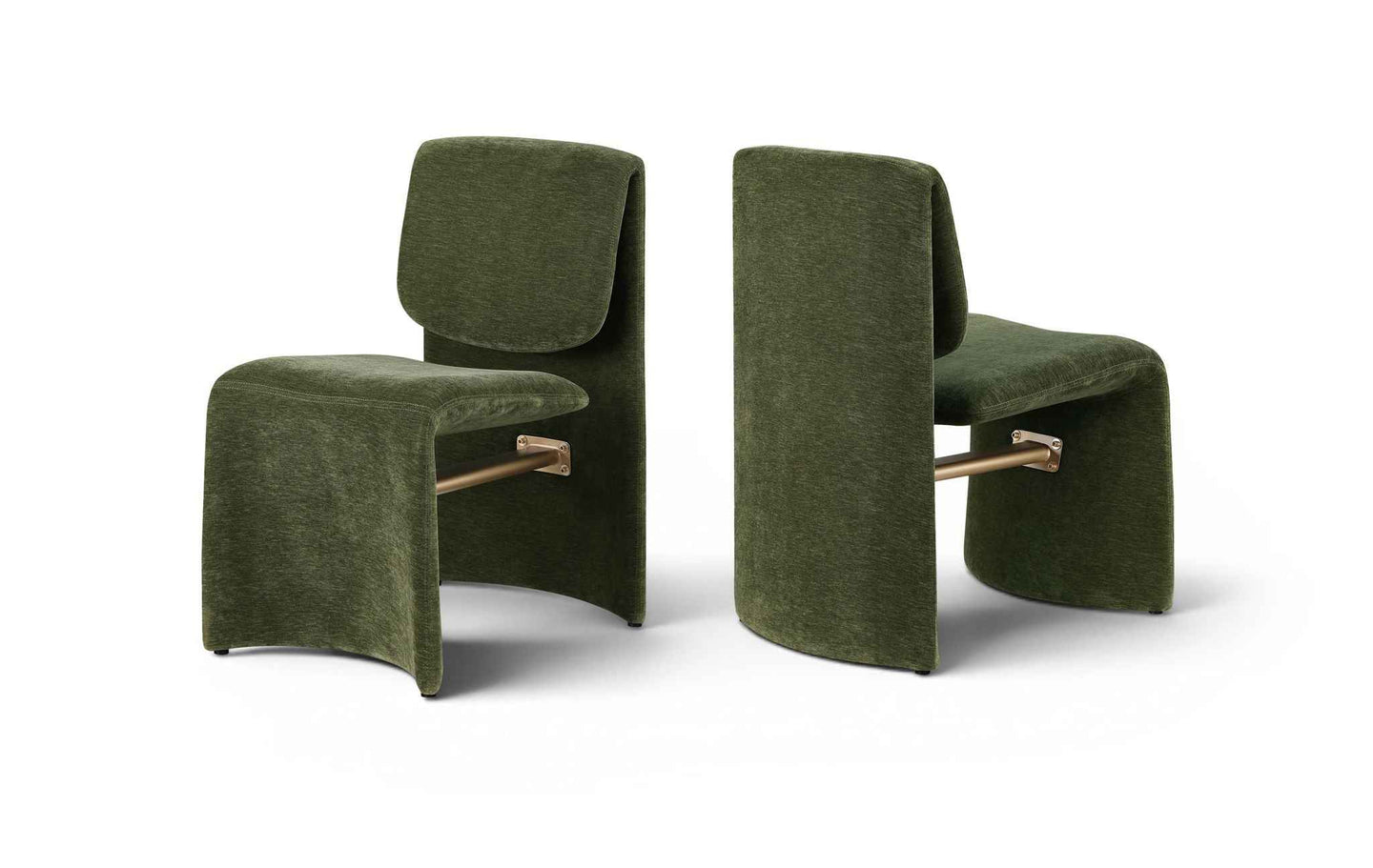 Slique - Performance Fabric Upholstered Dining Chair (Set of 2)