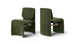 Slique - Performance Fabric Upholstered Dining Chair (Set of 2)