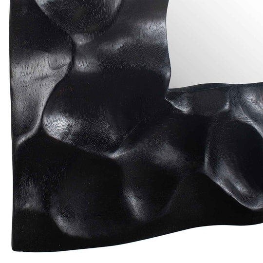 Malosi - Carved Mirror - Black
