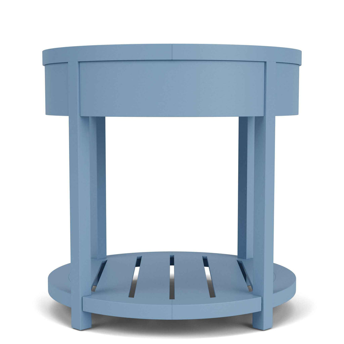 Rosalie - Round End Table - Blue