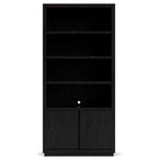 Westwood Dark - Bookcase - Whiskey / Ebony Whiskey Oak