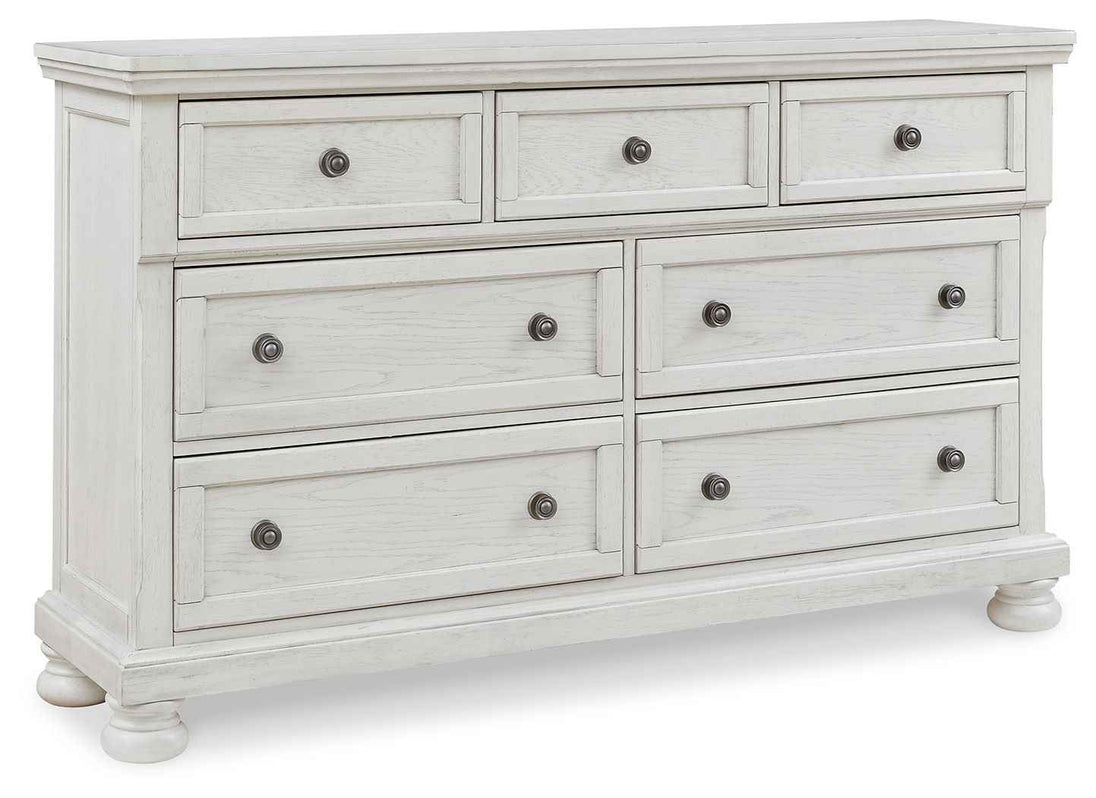 Robbinsdale - Dresser, Mirror - Antique White