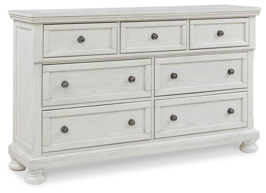 Robbinsdale - Dresser, Mirror - Antique White