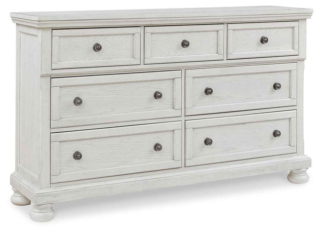Robbinsdale - Dresser, Mirror - Antique White