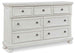 Robbinsdale - Dresser, Mirror - Antique White