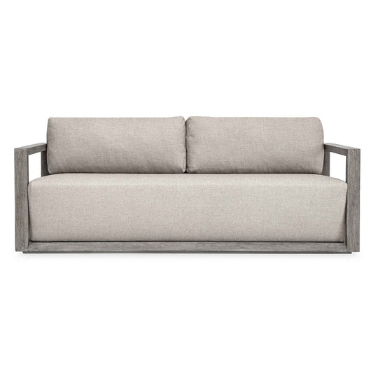Remsen - Outdoor Sofa - Weathered Gray / Dove