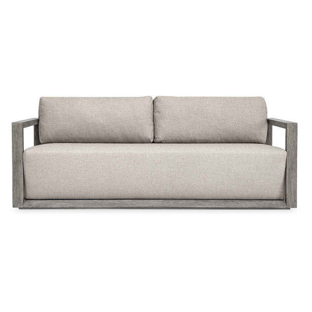 Remsen - Outdoor Sofa - Weathered Gray / Dove