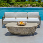 Quarried Stone - Indoor-Outdoor Bowl - Brown