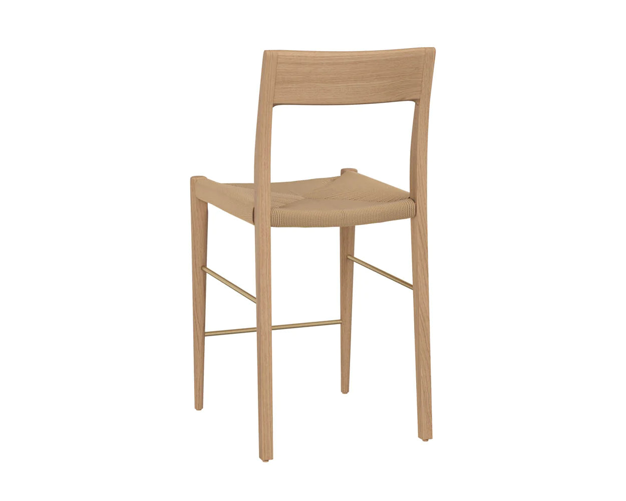 Bondi Counter Stool Light Oak Furniture Depot