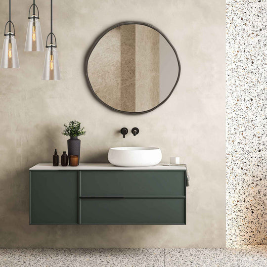 Lowen - Round Mirror - Bronze
