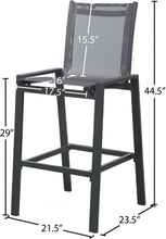 Load image into Gallery viewer, Nizuc Outdoor Patio Mesh Barstool (Set of 2)