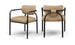 Serava - Vegan Leather Upholstered Dining Chair (Set of 2) - Tan