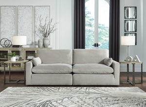 Sophie LAF/RAF Chair 2 Pc Sectional- Grey