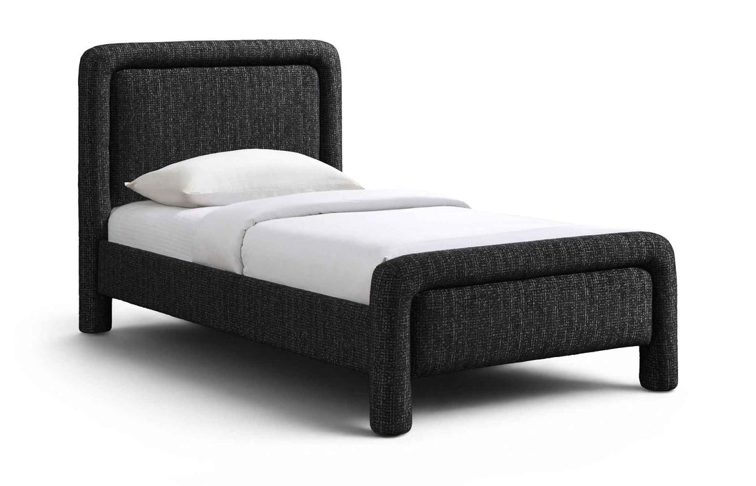 Baylor - Fabric With Interwoven Chenille Upholstered Bed