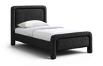 Baylor - Fabric With Interwoven Chenille Upholstered Bed