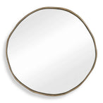 Lowen - Round Mirror - Brass