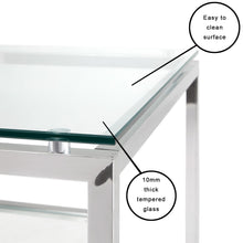 Load image into Gallery viewer, Barolo End Table - SIlver