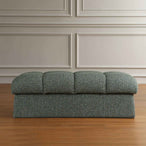 Harlem - Bench - Moss Green / Lake Blue