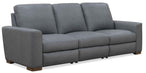 MS - Optimus Three Seat Power Sofa - Dark Gray