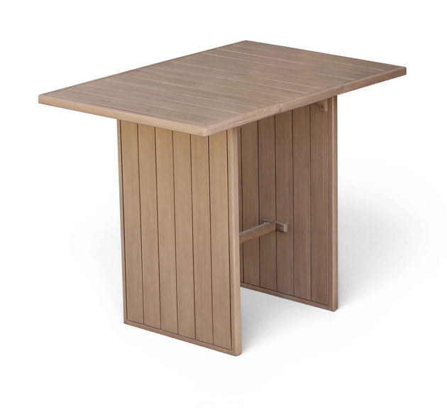 Solace - Acacia Wood Outdoor Patio Bar Table - Natural