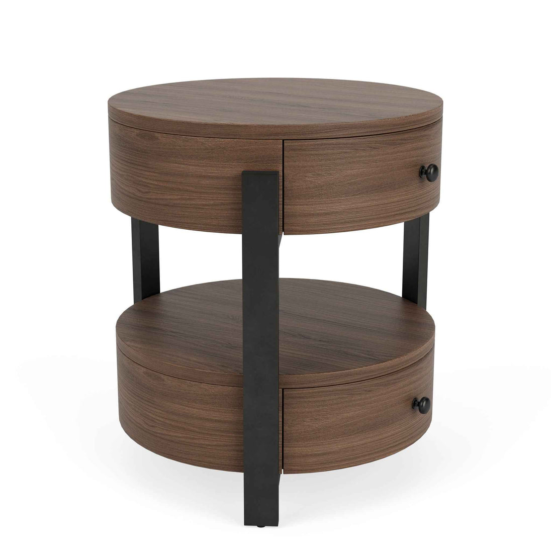 Nova - End Table - Nouveau Walnut