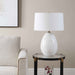 Avery - Glaze Table Lamp - White