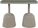 Seacrest - Tempered Glass Top And Wicker Outdoor Patio Bar Height Table