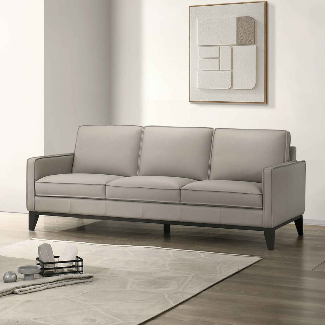 Aaron - Sofa - Mist Gray