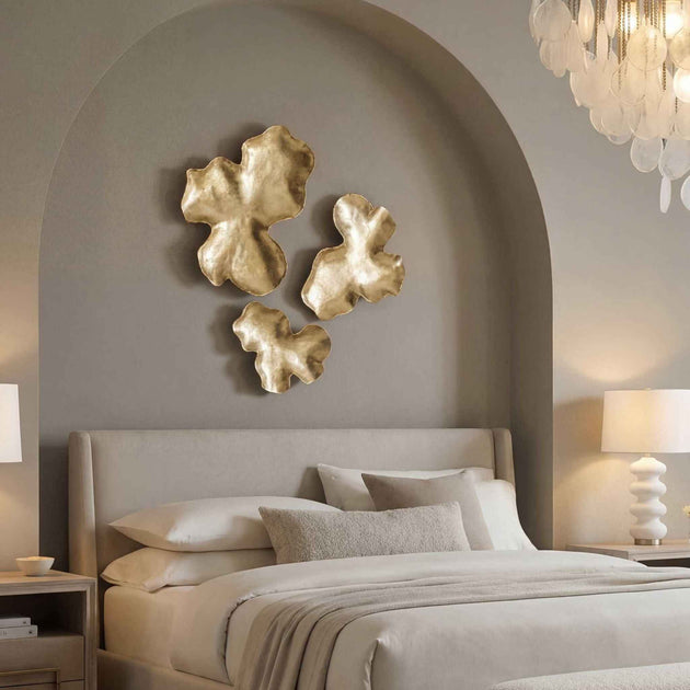 Lumina - Wall Decor (Set of 3) - Gold