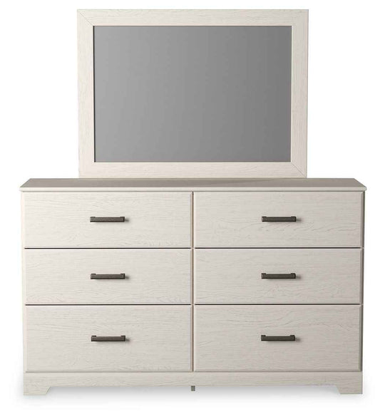 Stelsie - Dresser, Mirror - White