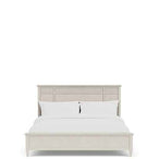 Carmella - King Panel Bed - Pebble Oak
