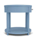 Rosalie - Round End Table - Blue