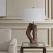 Namath - Wood Table Lamp - Brown