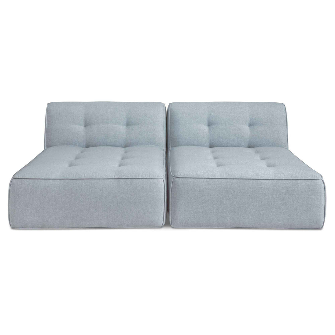 Sunseeker - 2 Piece Outdoor Sun Lounger - Light Blue