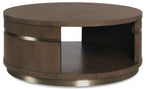 Commerce And Market - Roll With It Round Cocktail Table - Dark Brown