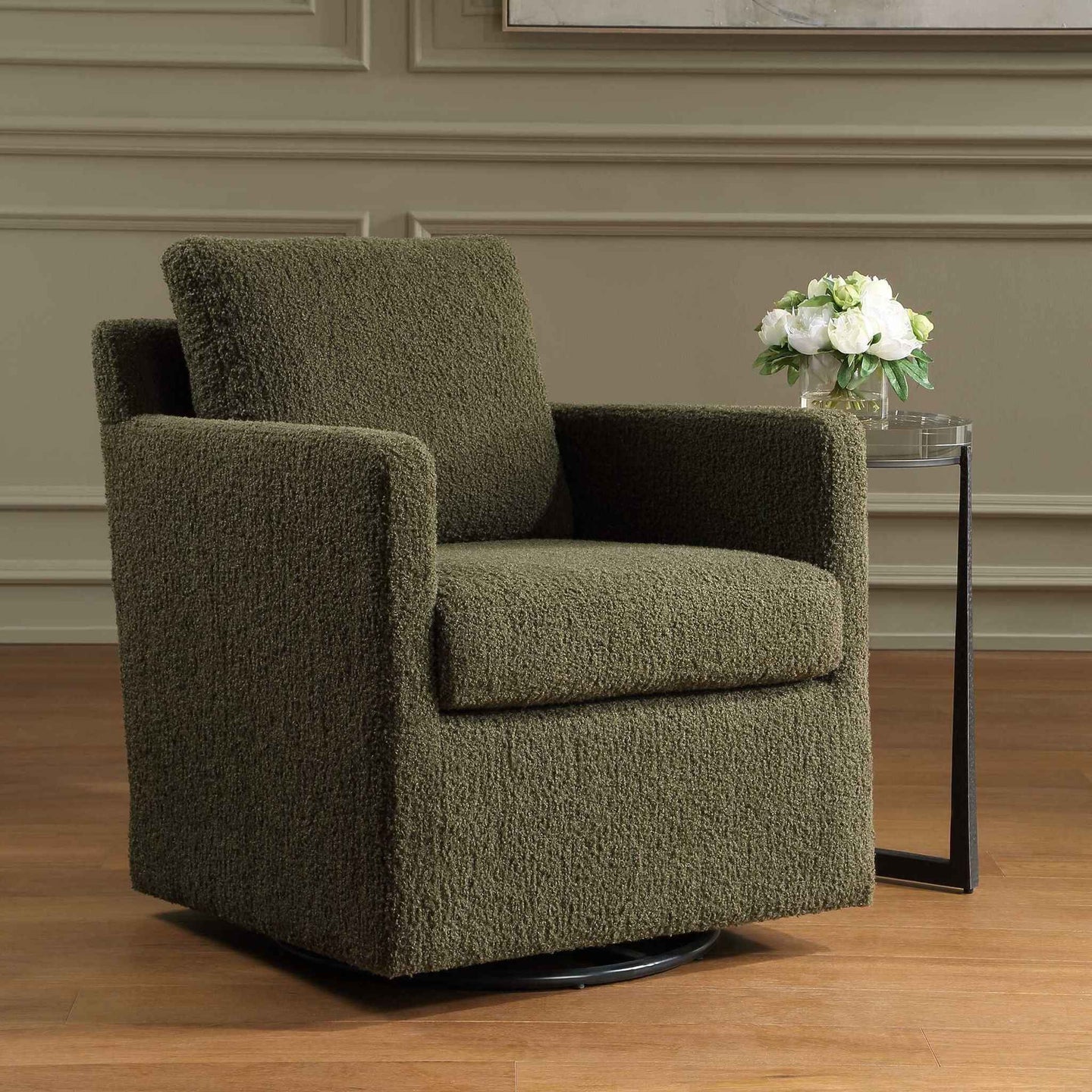 Tisdell - Swivel/Glider - Kale