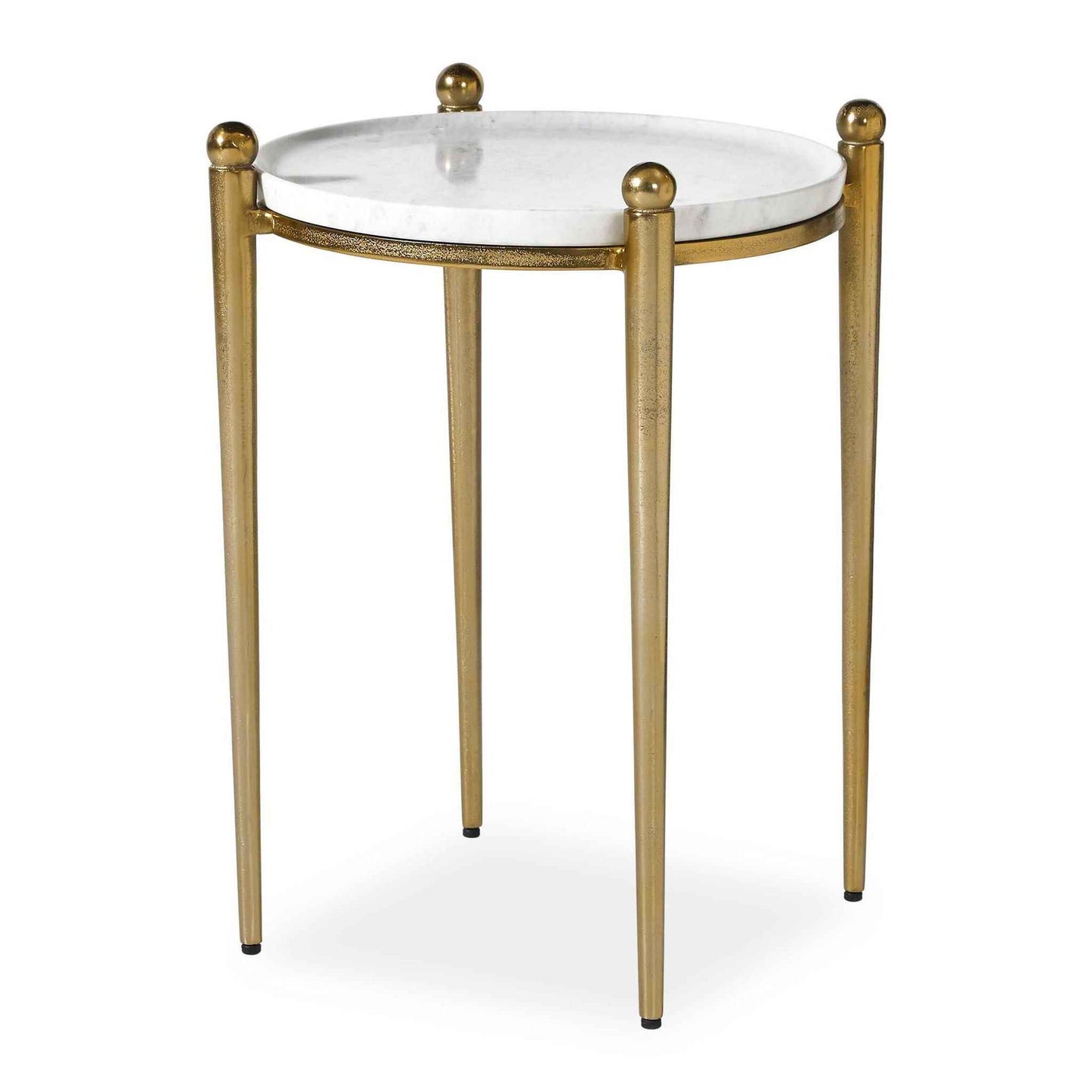Nahunta - Accent Table - Antique Brass