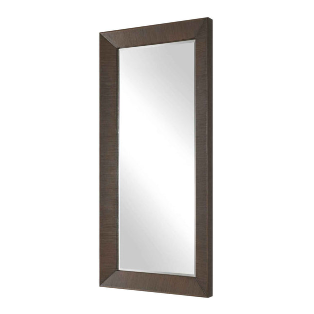 Pearce - Tall Walnut Mirror - Woodtone