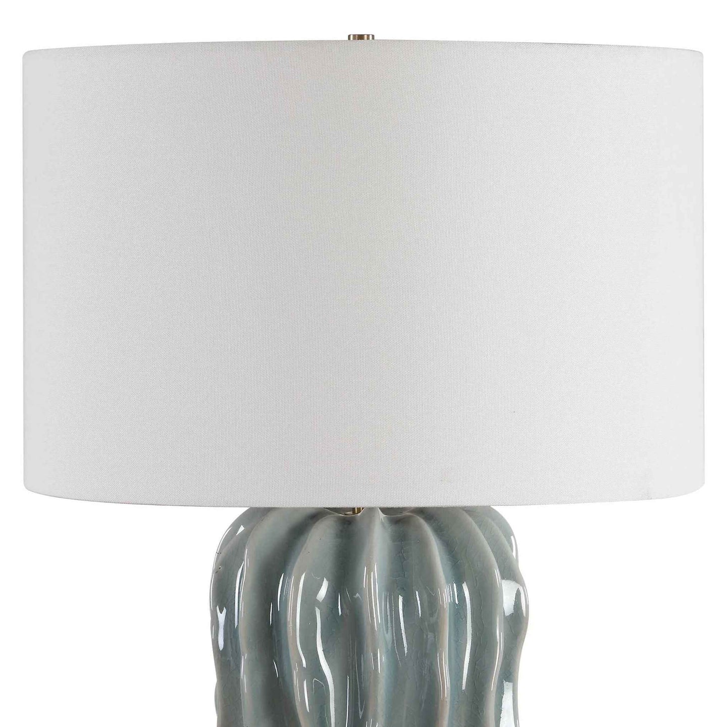 Niese - Glaze Table Lamp - Light Blue
